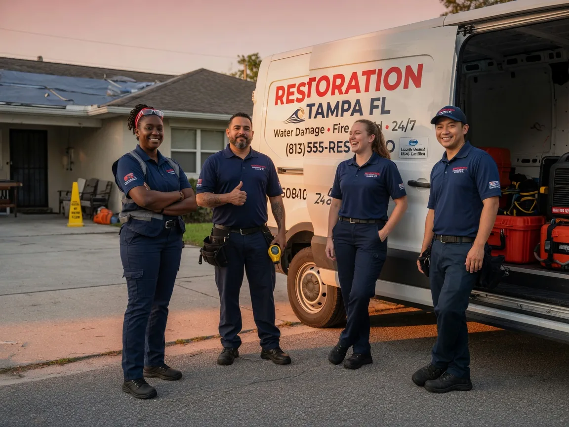 Water Damage Restoration company in Plessis, NY